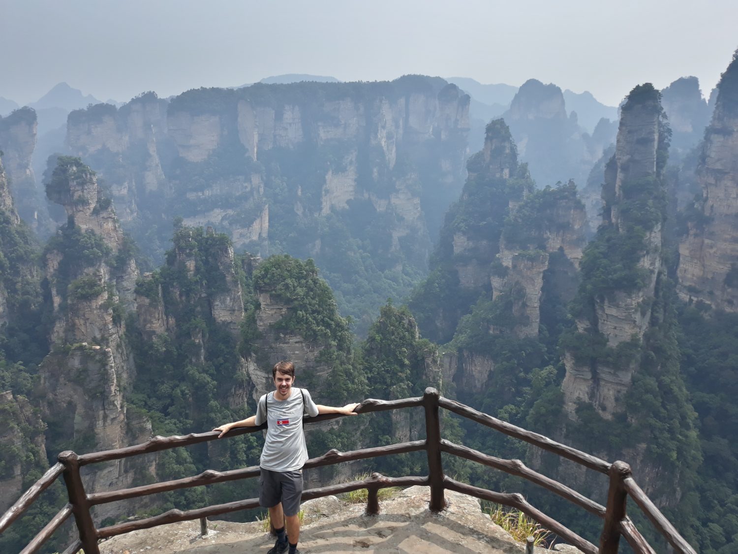 Ali in Zhangjiajie National Park, China