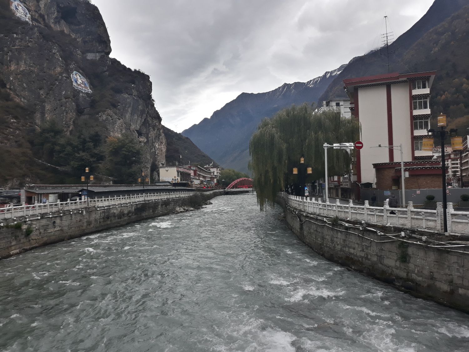 Kangding, river, China